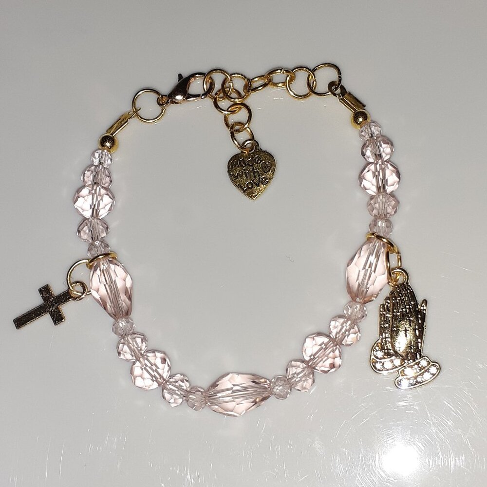 Handmade Beaded Glass Bracelet